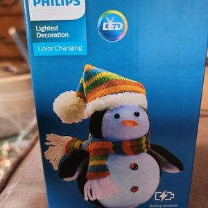 Battery operated light up penguin 🐧